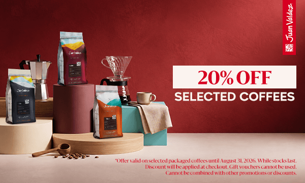 20% Off Selected Coffees