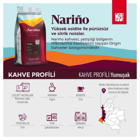 Nari&ntilde;o &Ccedil;ekirdek Kahve 454gr