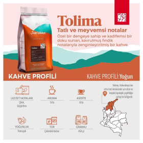 Tolima &Ccedil;ekirdek Kahve 454gr
