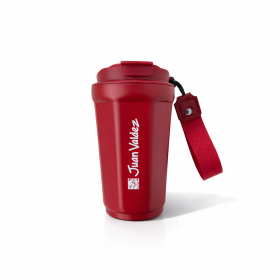 Kırmızı &Ccedil;elik Termos 350ml