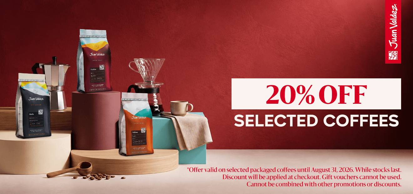 20% Off Selected Coffees