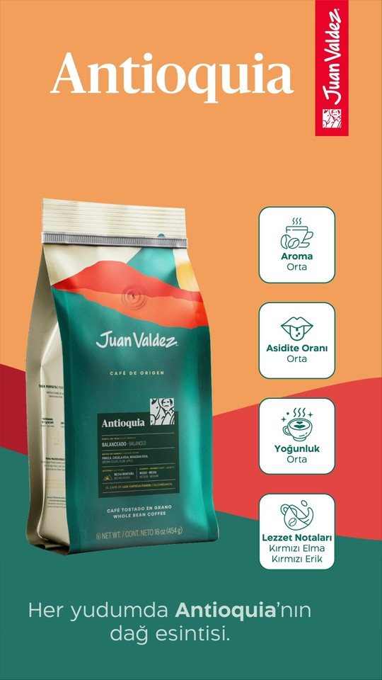 Juan Valdez Antioquia Öğütülmüş Kahve 283gr